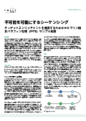 <p><a href="/content/dam/twistbioscience/ja/pdf/20201109_AppNote_CovarisSequence-singles_JPN.pdf">不可能を可能にするシーケンシング</a>（アプリケーションノート）</p>
