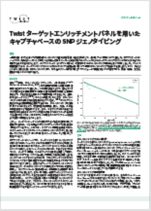 <p><a href="/content/dam/twistbioscience/ja/pdf/20210127_DOC-001171_AppNote_SNP-Genotyping-REV1.0_JA.pdf">キャプチャベースのSNPジェノタイピング</a>（アプリケーションノート）</p>
