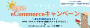 <p>真夏のeCommerceキャンペーン （2022年7月19日～2022年8月31日）</p>
